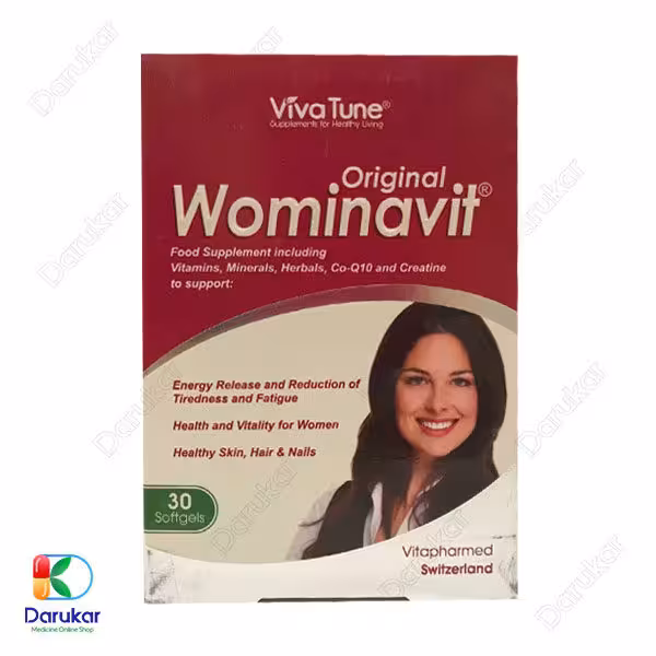 سافت ژل ومیناویت اورجینال ویواتیون مناسب بانوان 30 عدد