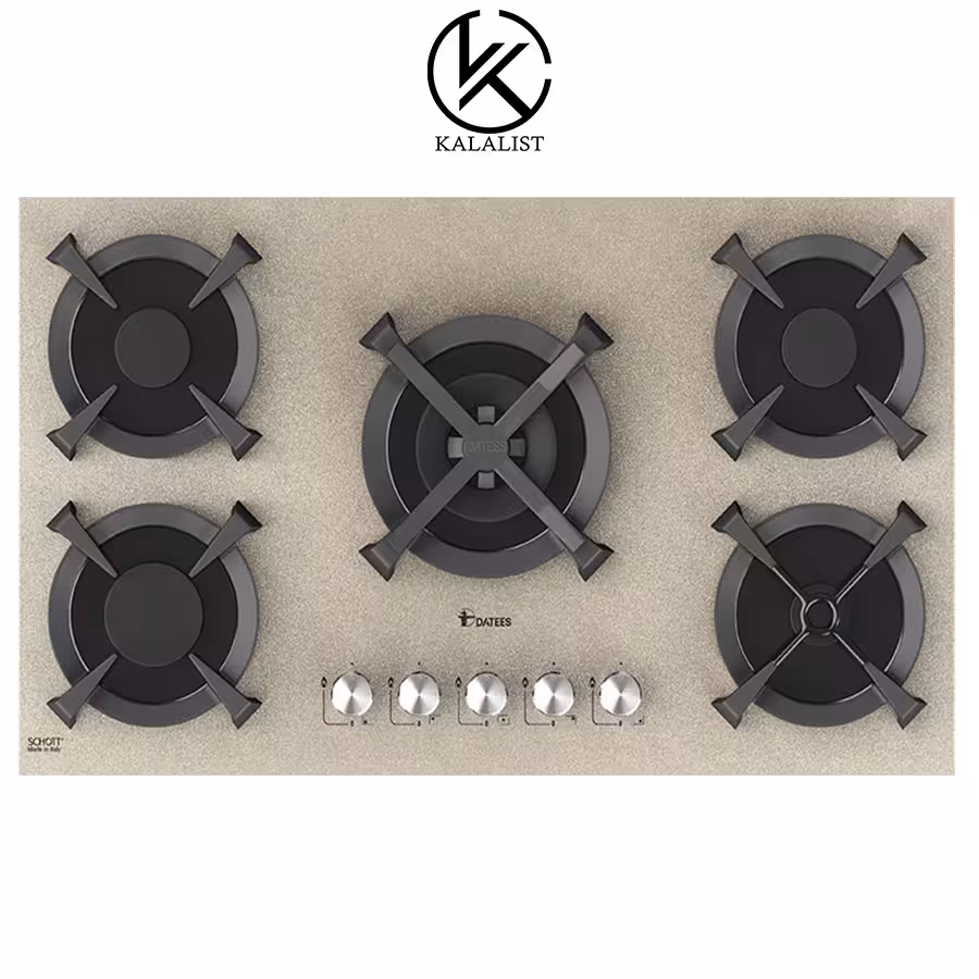 اجاق گاز رومیزی شیشه ای داتیس مدل DG 567 بژ