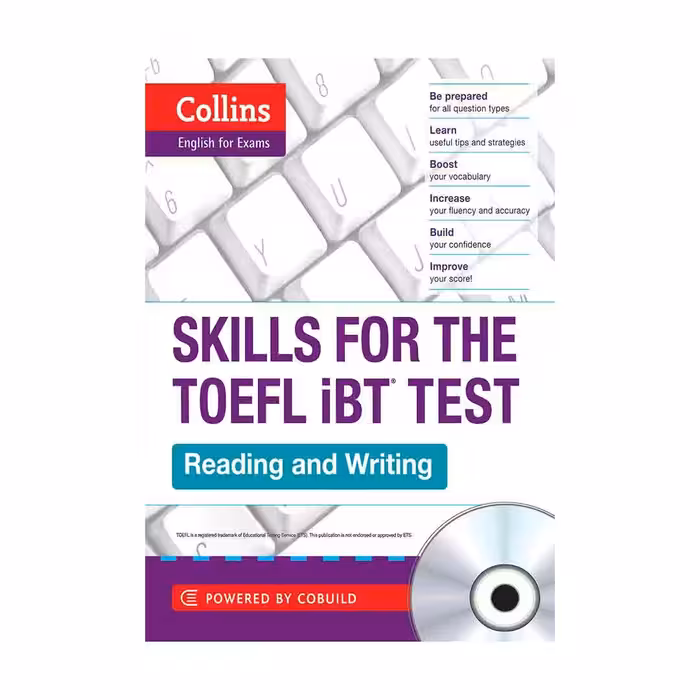 کتاب Collins Skills for The TOEFL iBT Test Reading and Writing برای آزمون تافل