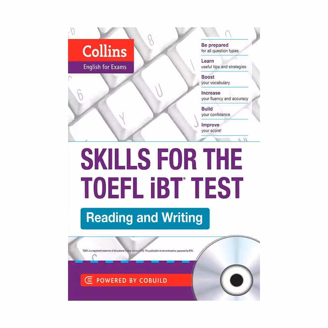 کتاب Collins Skills for The TOEFL iBT Test Reading and Writing برای آزمون تافل
