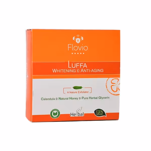 صابون گلیسرینه شفاف لوفا فلویو حاوی کالاندولا وزن 85 گرم