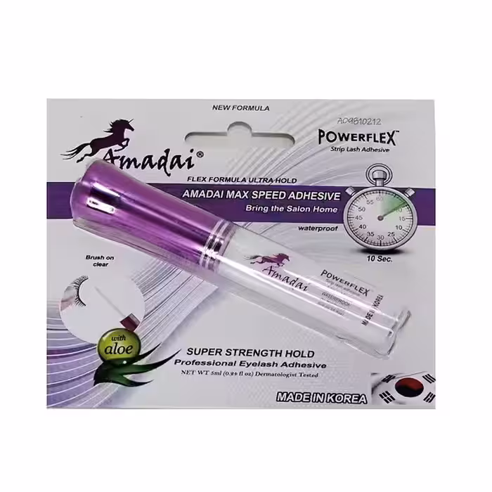 چسب مژه بی رنگ آمادای حجم 5 میل