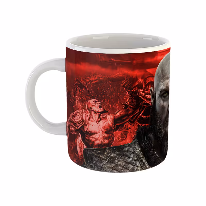 ماگ مدل  گاد آف وار طرح God of War 1
