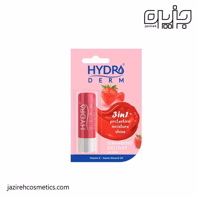 بالم لب مرطوب کننده هیدرودرم مدل Strawberry