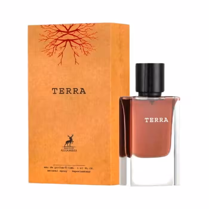 ادو پرفیوم مردانه الحمبرا مدل Terra حجم 50 میلی لیتر