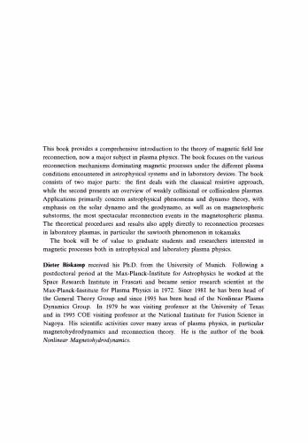 خرید و دانلود نسخه کامل کتاب Magnetic Reconnection in Plasmas (Cambridge Monographs on Plasma Physics)