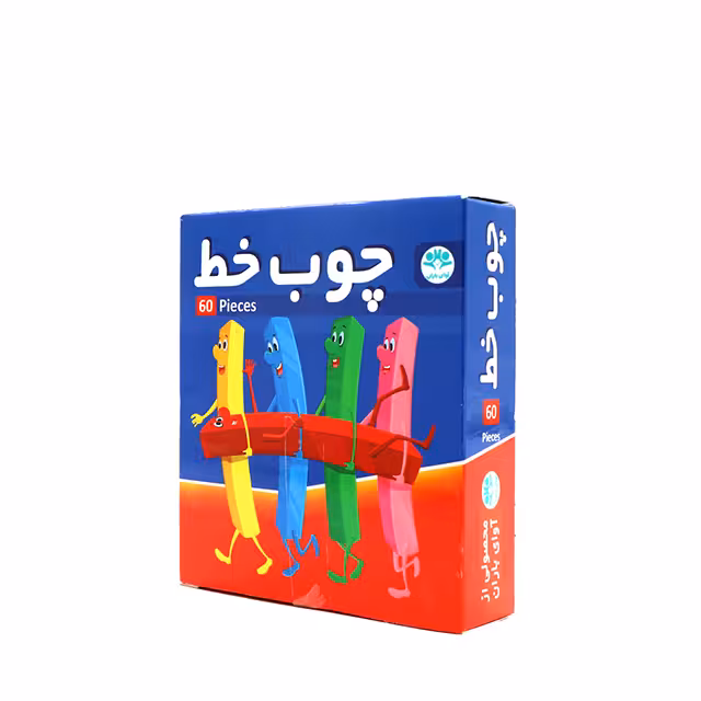 بازی آموزشی آوای باران مدل چوب خط 60 تکه