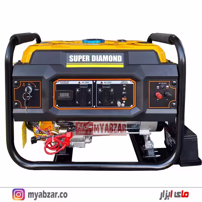 موتور برق دیاموند استارتی 3 کیلووات مدل SUPER DIAMOND LT-3900E