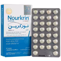 قرص نورکرین بانوان 60 عددی | تقویت رشد و سلامت مو