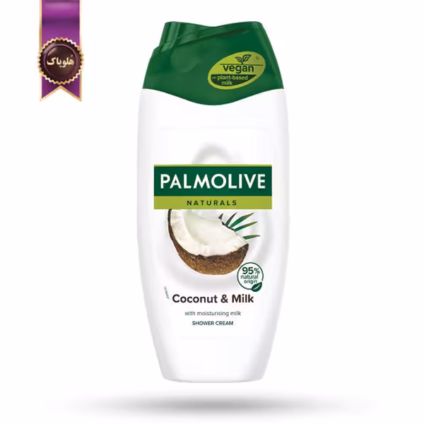 شامپو بدن پالمولیو Palmolive مدل عصاره نارگیل و شیر Coconut & Milk حجم 250 میلی لیتر (اورجینال)