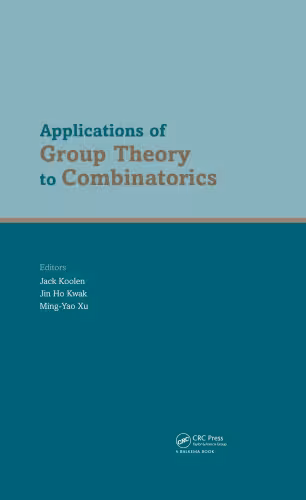 خرید و دانلود نسخه کامل کتاب Applications of group theory to combinatorics