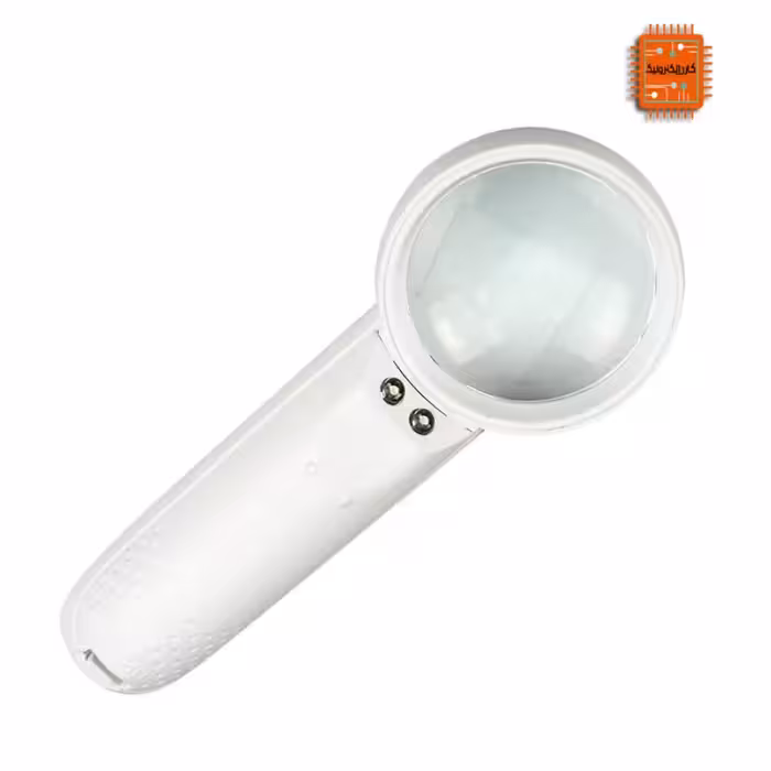 ذره بین دستی مدل MG6B-3 بزرگنمایی 5X دارای دو عدد LED