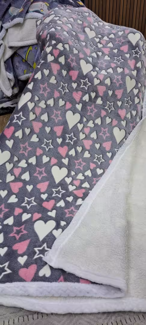 پتو شبنما دونفره گوسفندی تراکم بالا سایز 220*240