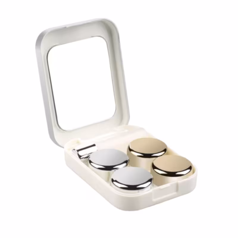 محفظه نگهداری لنز مدل دابل لاکچری کد 01