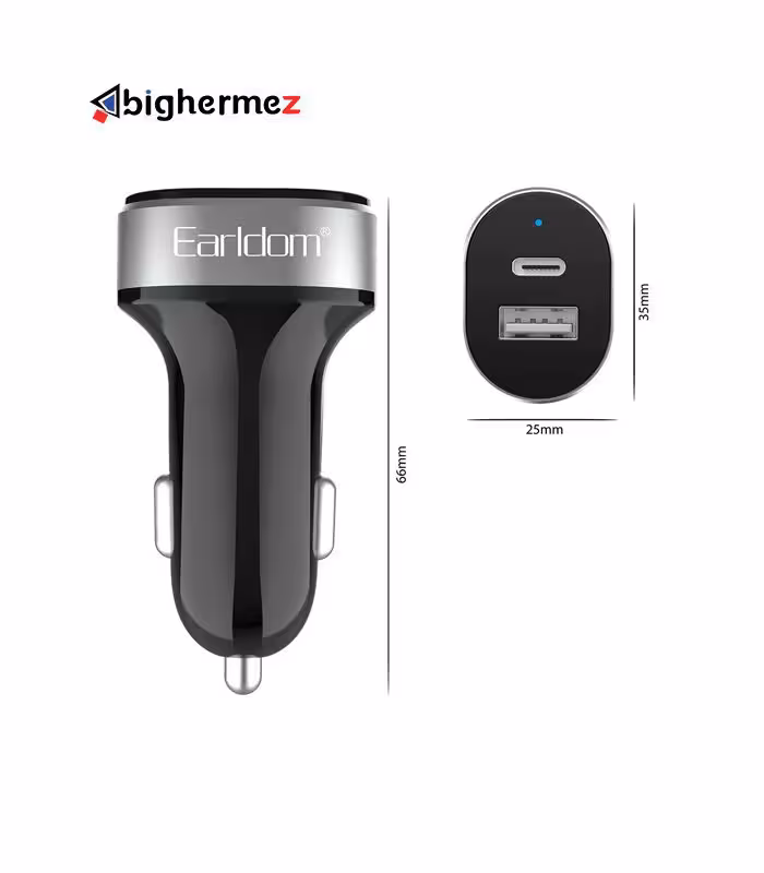 شارژر فندکی PD ارلدام مدل ES-CC14