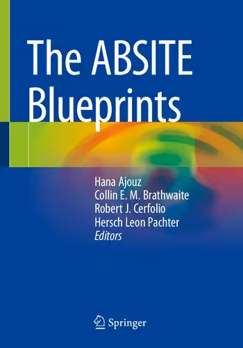 خرید و دانلود نسخه کامل کتاب The ABSITE Blueprints