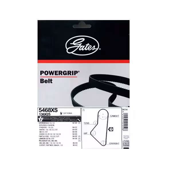 تسمه تایم پاورگریپ خودرو زانتیا 2000