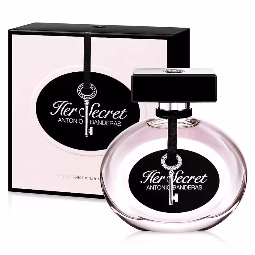 عطر و ادکلن زنانه آنتونیو باندراس هر سکرت ادوتویلت ANTONIO BANDERAS HER SECRET EDT FOR WOMEN