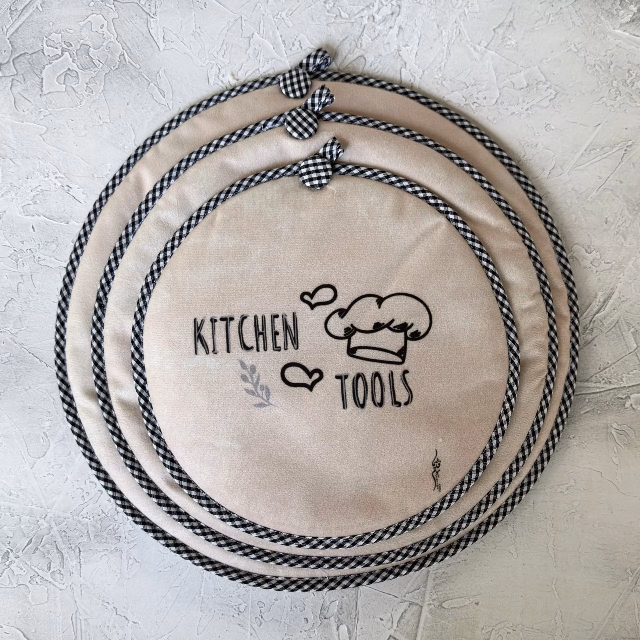 ست 3تایی دمکنی مخمل کیانا - طرح 78