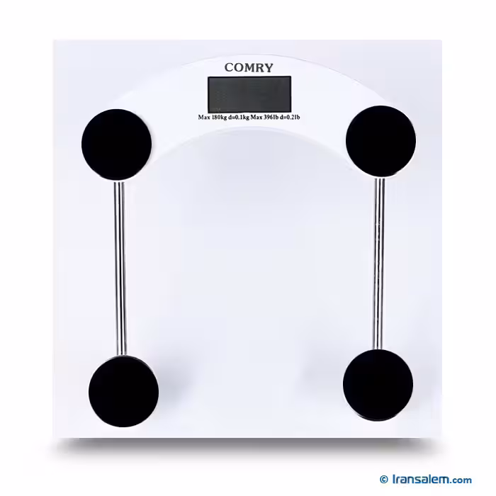 ترازو دیجیتالی COMRY مدل شفاف