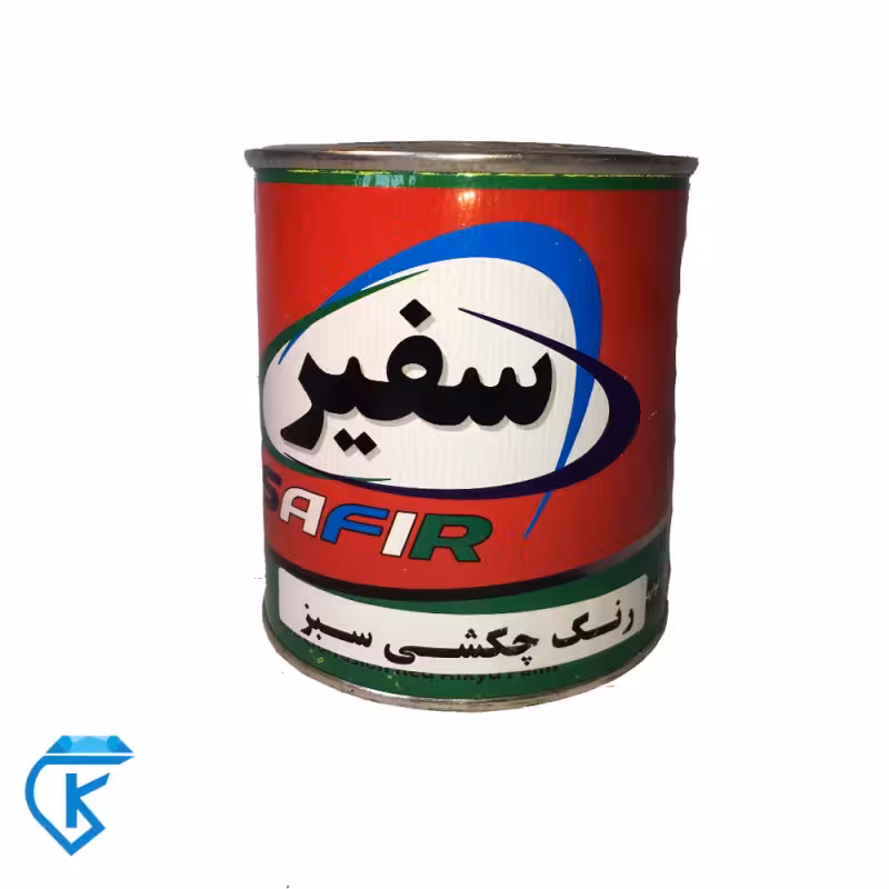رنگ چکشی سبز کیلو 865 سفیر