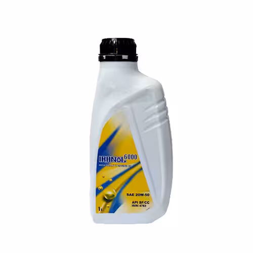 روغن موتور 20W-50 ایرانول مدل 6000 SF حجم 1 لیتر