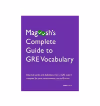 کتاب Magooshs Complete guide to GRE Vocabulary مگوش کامپلیت گاید تو جی آر ای وکبیولری