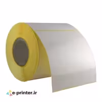 لیبل کاغذی اندازه 100*100 - تک ردیفه 500عددی