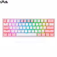 کیبورد گیمینگ بی سیم مکانیکال RGB ردراگون مدل Fizz Pro K616