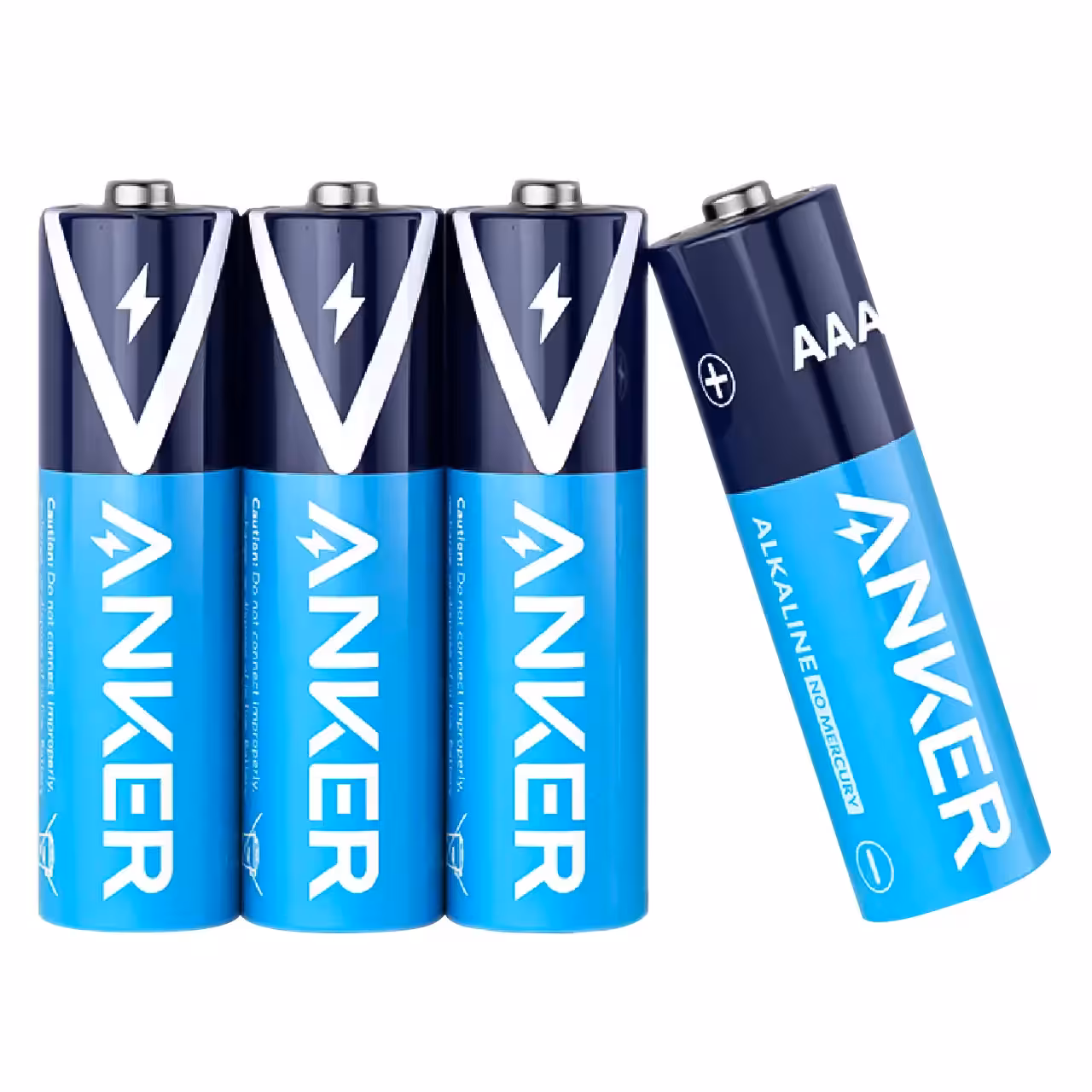 باتری آلکالاین نیم قلمی (AAA) انکر مدل B1820h12 بسته‌ی 4 عددی