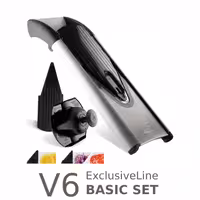 رنده اسلایسر برنرBORNER  آلمان مدل V6 BASIC رنگ استیل-مشکی