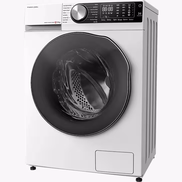 ماشین لباسشویی پاکشوما مدل BWF-40127 WT ظرفیت 9 کیلوگرم