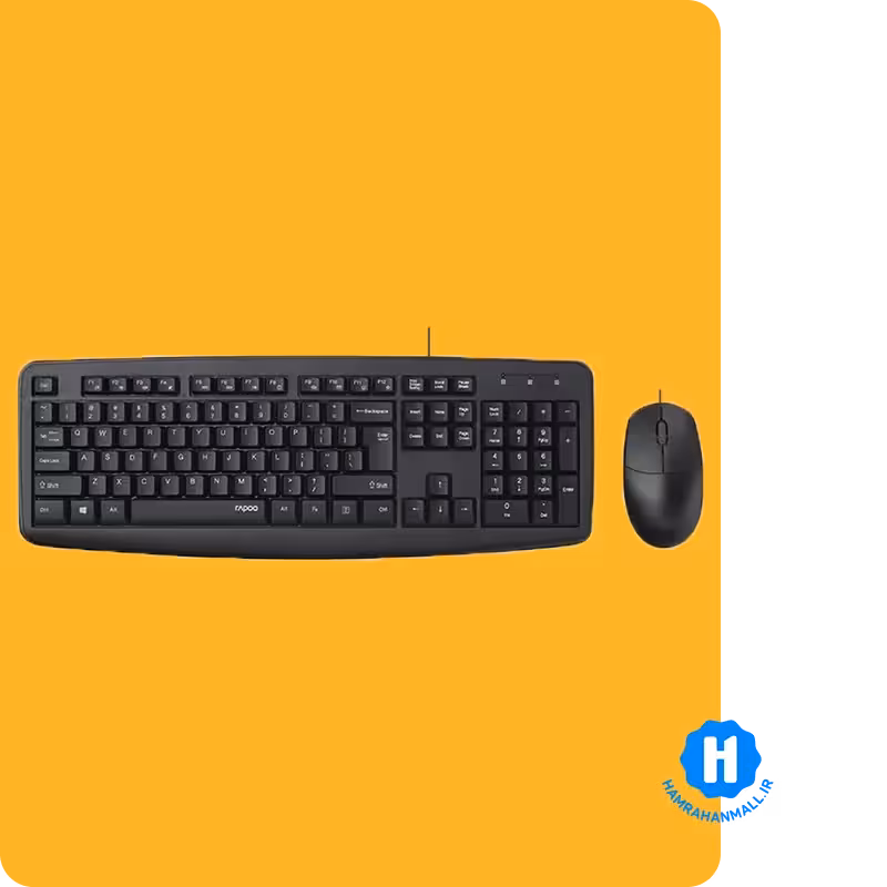 کیبورد و ماوس باسیم رپو مدل NX1600