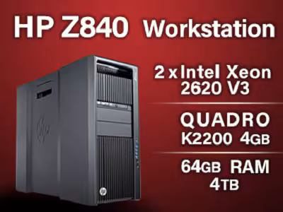 سرور Hp Workstation Z840 غول گرافیک و رندرینگ