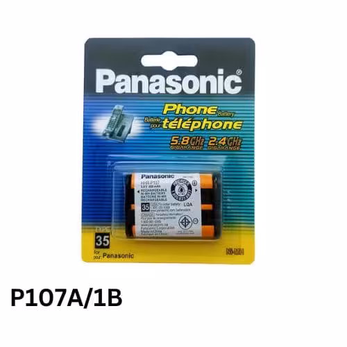 باتری تلفن بیسیم پاناسونیک مدل P107A/1B تایپ 35