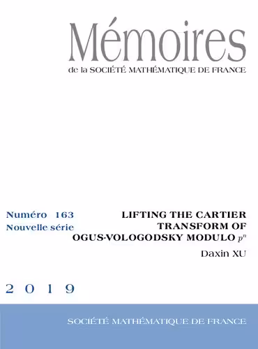 خرید و دانلود نسخه کامل کتاب Lifting the Cartier transform of Ogus-Vologodsky modulo p^n