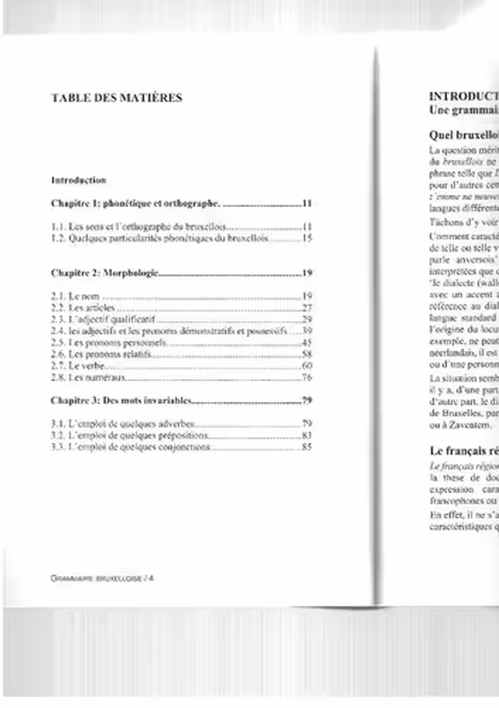 خرید و دانلود نسخه کامل کتاب Grammaire bruxelloise simple et complète