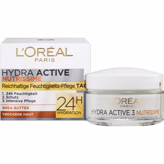 کرم آبرسان هیدرا اکتیو روز ویتامین اورال HYDRA ACTIVE LOREAL E