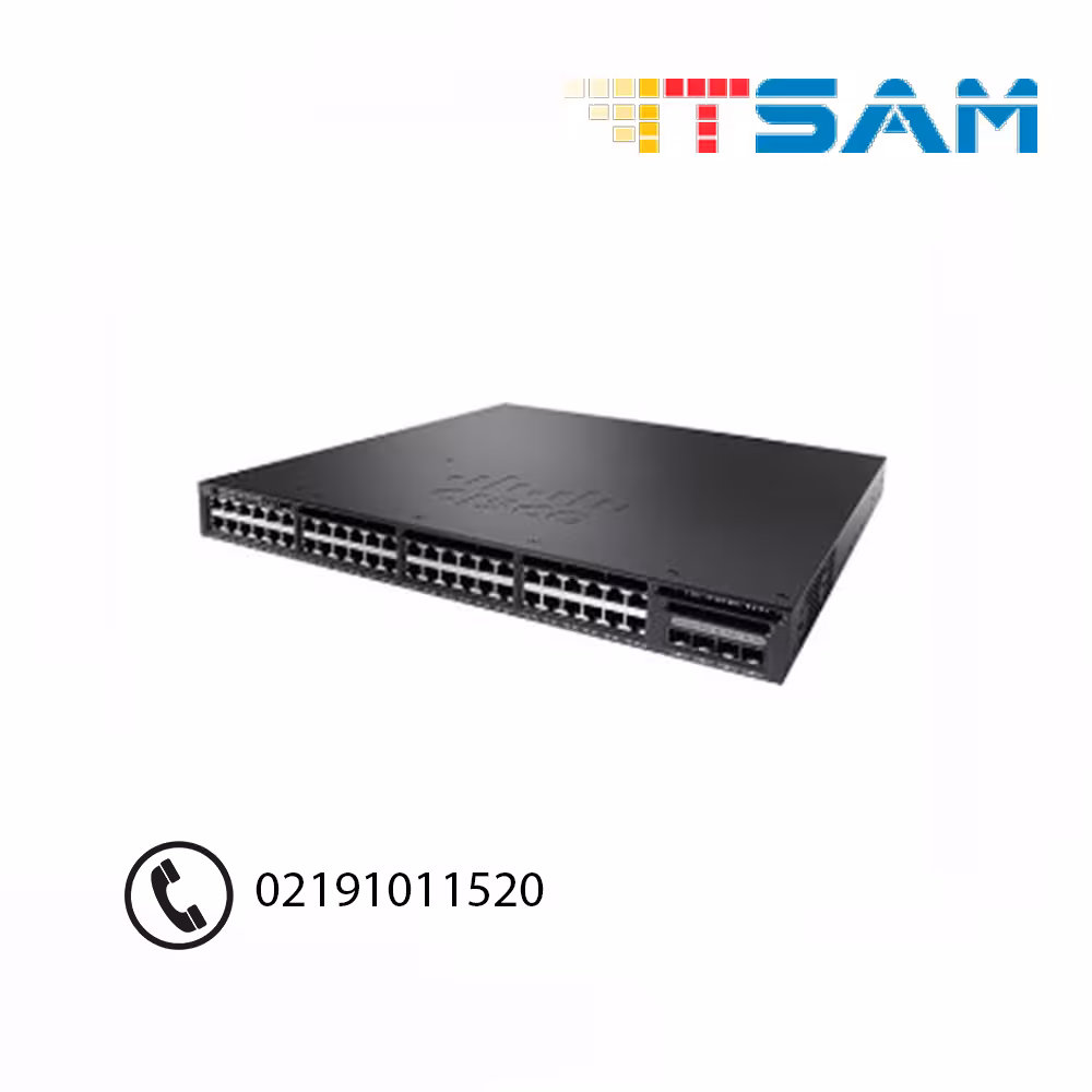 سوئیچ سیسکو مدل WS-C3650-48PS-S