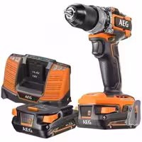 دریل چکشی 18 ولت AEG مدل BSB18SBL-202C