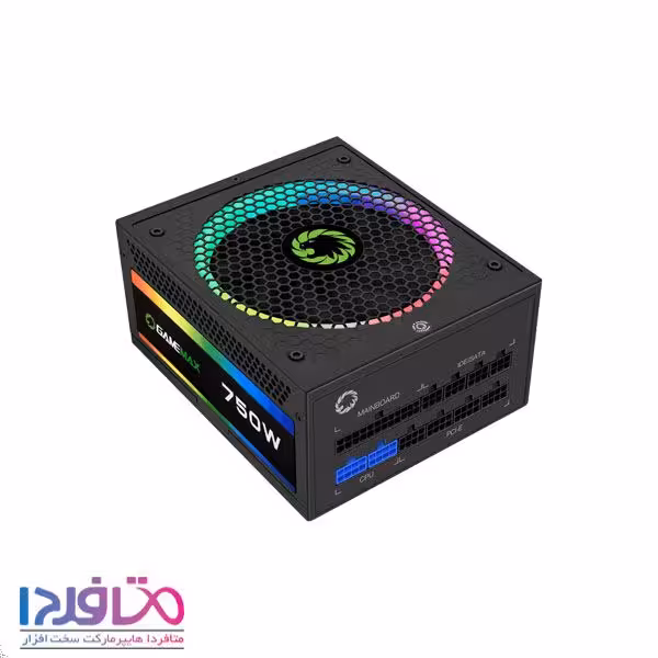 پاور 750 وات گیم مکس مدل RGB750 Rainbow