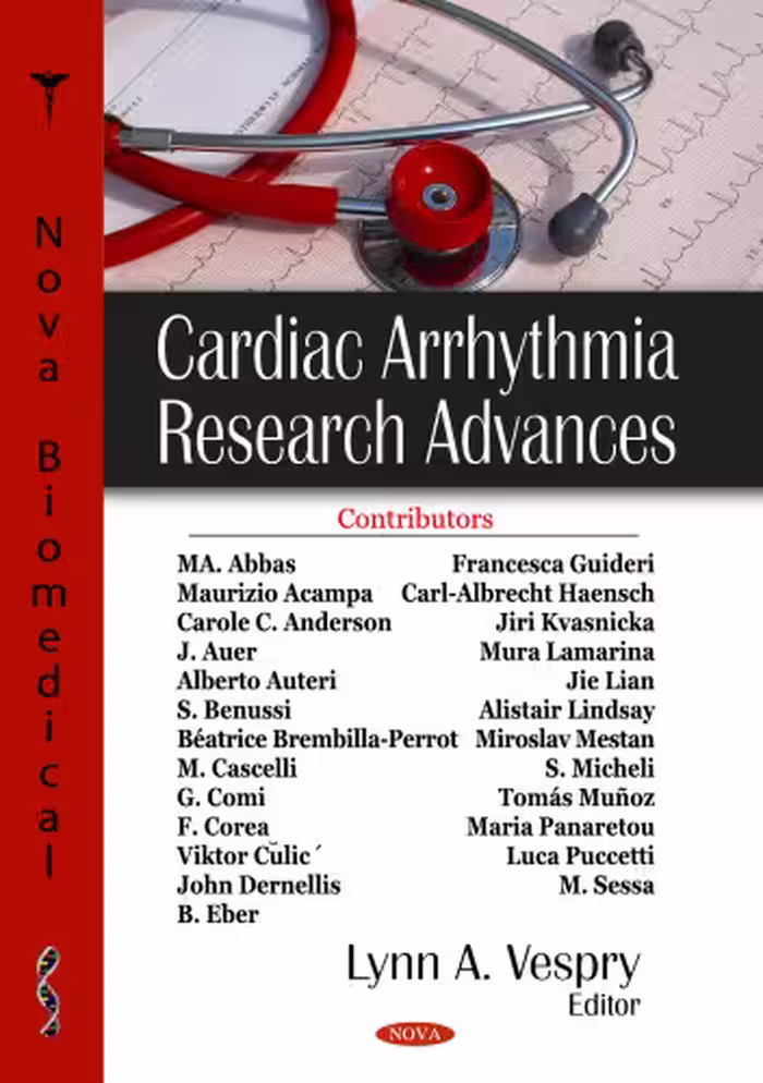 خرید و دانلود نسخه کامل کتاب Cardiac Arrhythmia Research Advances