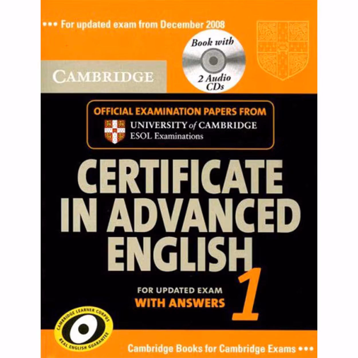 کتاب Cambridge Certificate in Advanced English 1