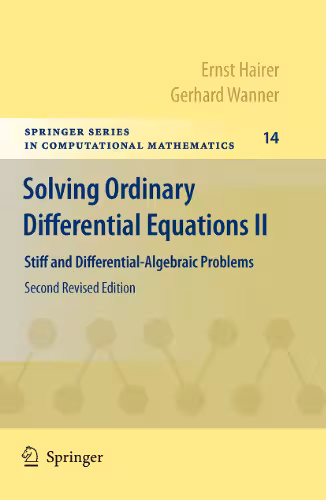 خرید و دانلود نسخه کامل کتاب Solving Ordinary Differential Equations II: Stiff and Differential-Algebraic Problems