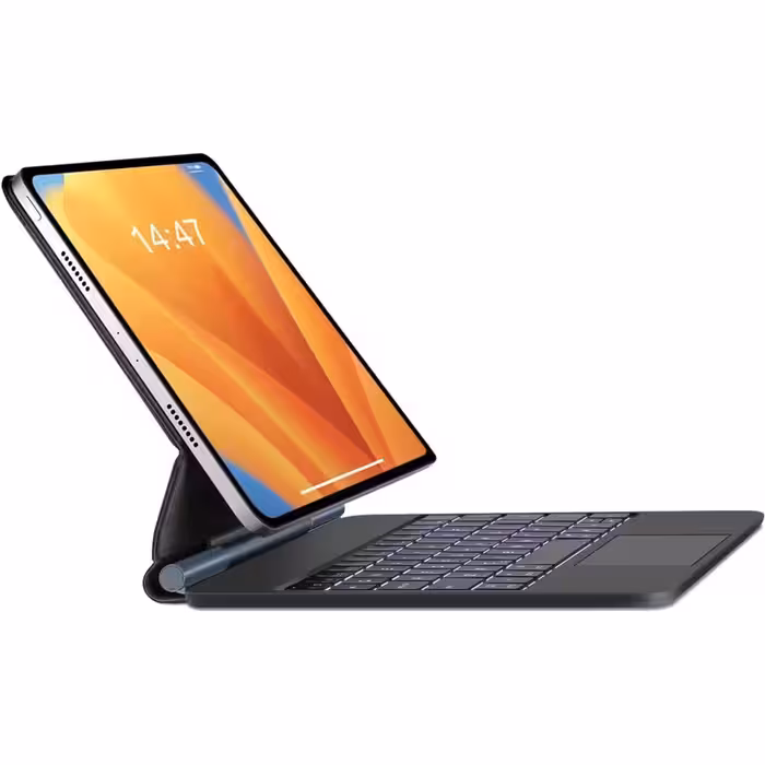 کیبورد کیس مگنتی کوتسی COTECi مدل IP-062 برای آیپد پرو 13 اینچ M4 با تاچ‌پد و نور پس‌زمینه