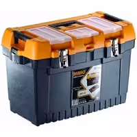 جعبه ابزار 22 اینج قفل فلزی به همراه اورگانایزر کد JMT22 مانو