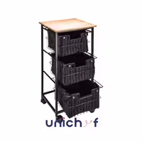 جای سیب زمینی و پیاز 3 طبقه پارچه باکسUN-2901