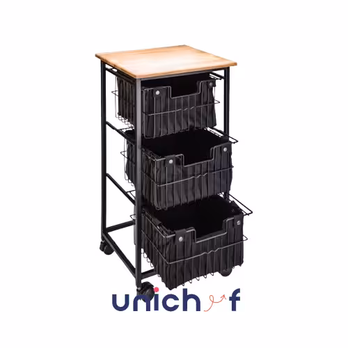 جای سیب زمینی و پیاز 3 طبقه پارچه باکسUN-2901