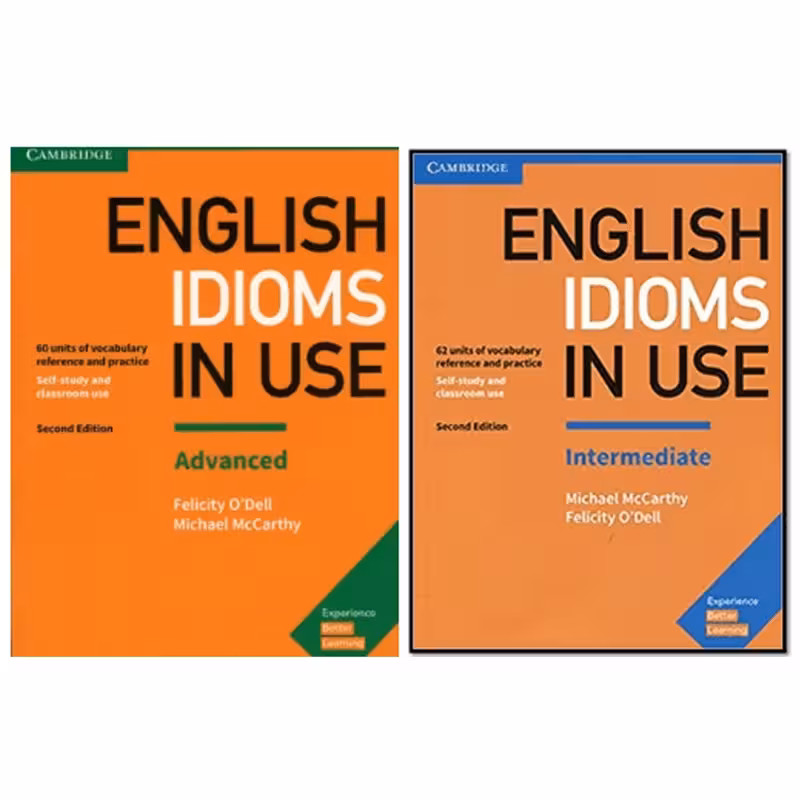 کتاب English Idioms In Use اثر Michael McCarthy And Felicity O`dell انتشارات هدف نوین 2 جلدی