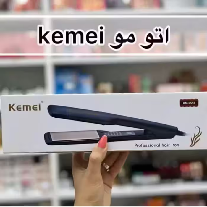 اتو موی کیمی Kemei نانو سرامیک قابلیت تنظیم دما محصولات پوستی سانیا